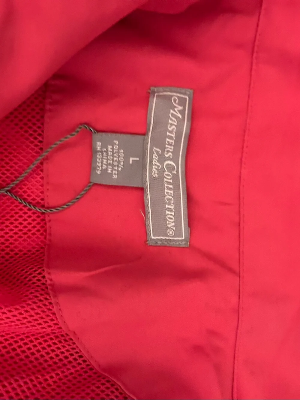 Masters collection ladies size large coral jacket nwt